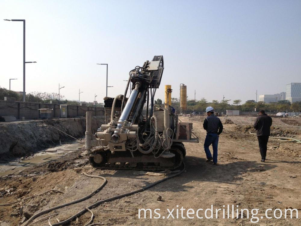 Mdl 150d Crawler Deep Foundation Pit Anchor Drilling Rig 4